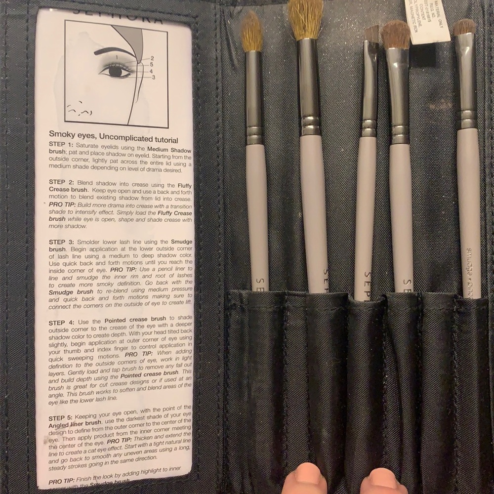 Sephora Collection Smokey Eye brush set